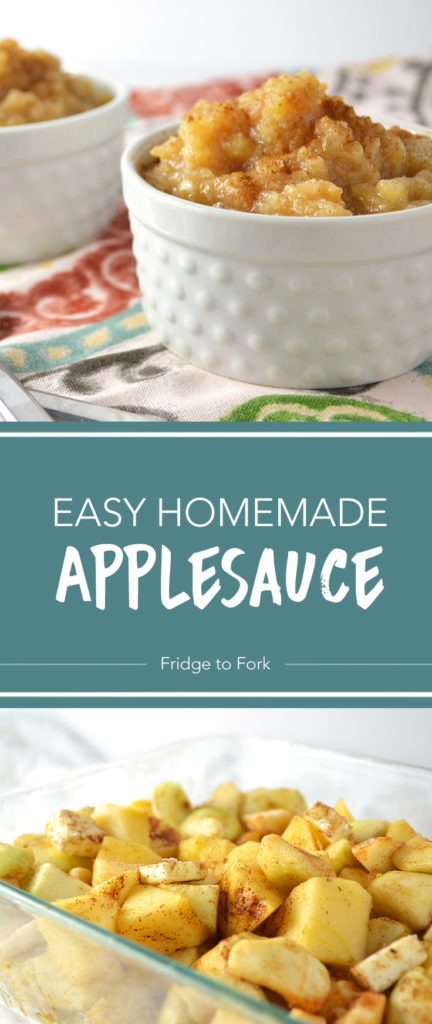 Easy Homemade Applesauce - Fridge to Fork