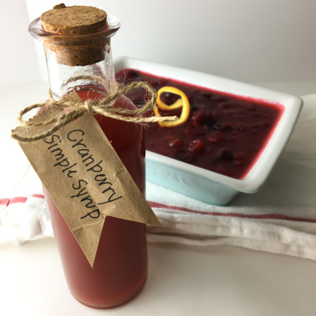 Cranberry Simple Syrup - Fridge to Fork