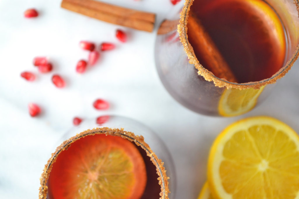 Fridge to Fork - Hot Mulled Wine Cocktail