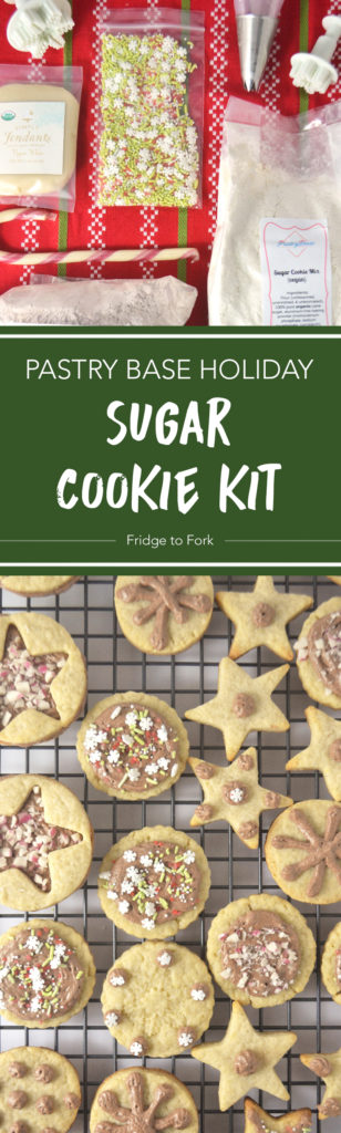 Pastry Base Holiday Sugar Cookie Kit - Fridge to Fork