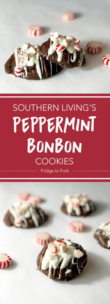 Southern Living's Peppermint Bonbon Cookies - Fridge to Fork