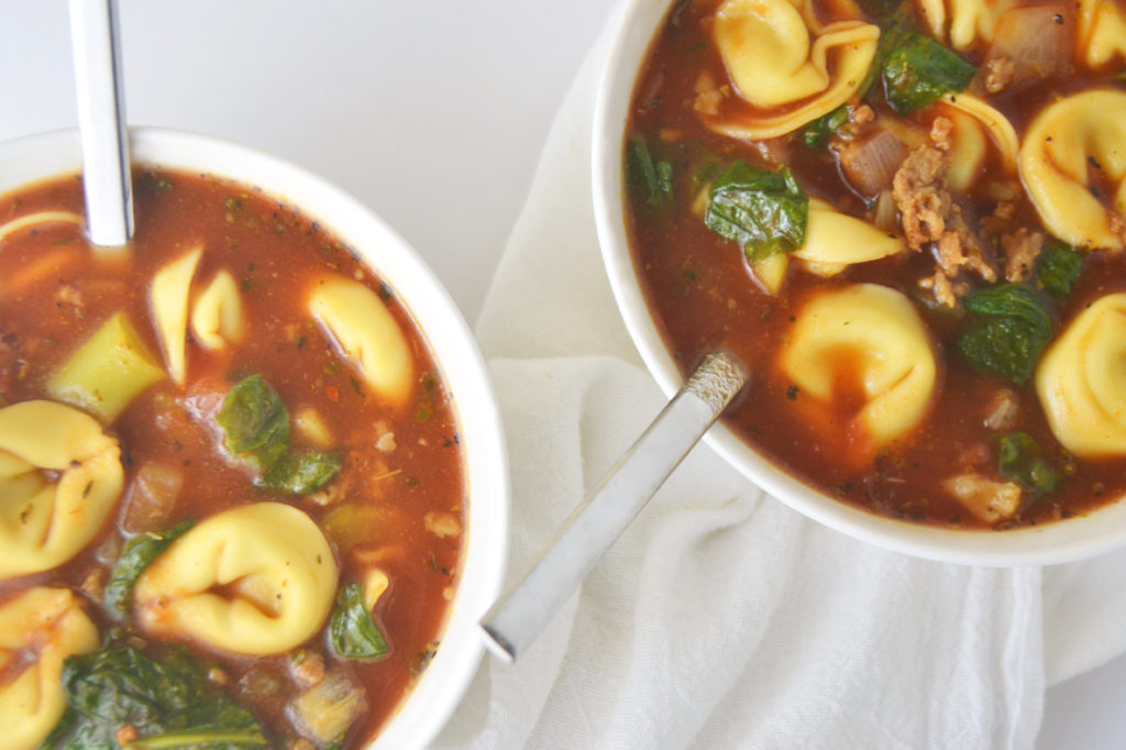 Slow Cooker Tortellini Soup | Fridge to Fork