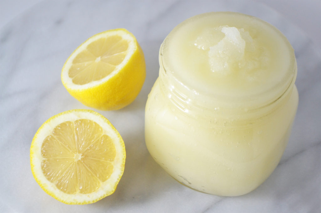 Lemon Sugar Hand Scrub | Fridge to Fork