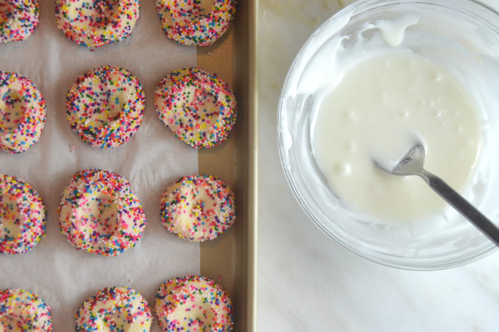 Mint Thumbprint Cookies | Fridge to Fork