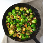 Brussels Sprouts with Apples and Bacon - Fridge to Fork