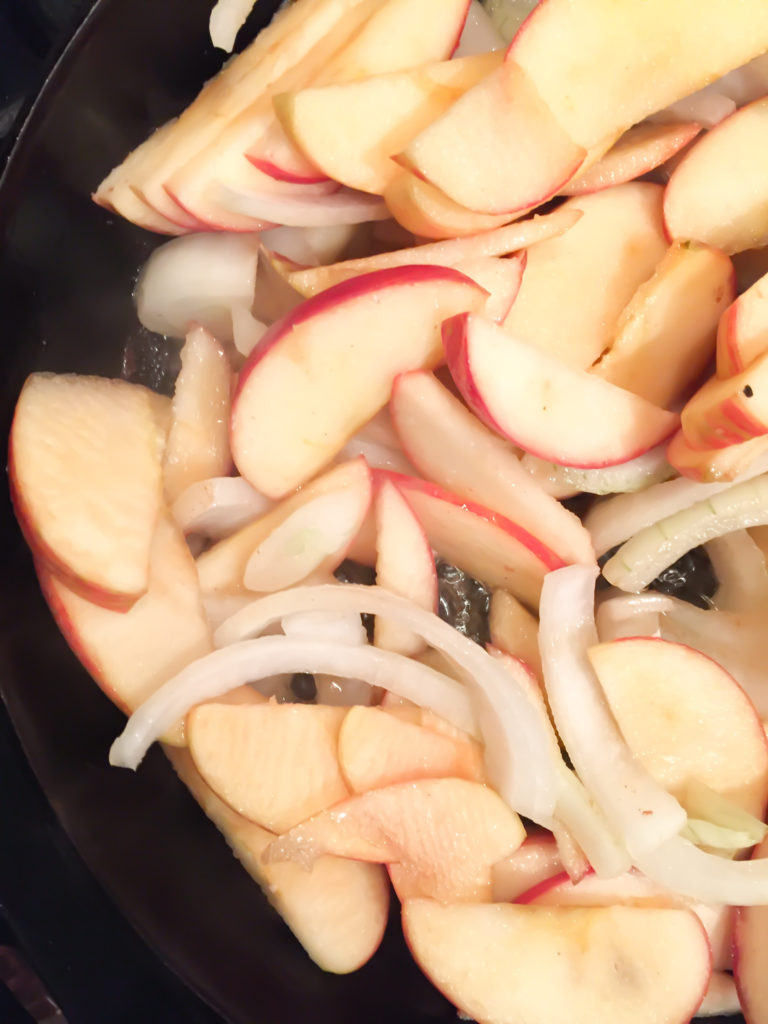 Pork Chop Apples and Onion - Fridge to Fork