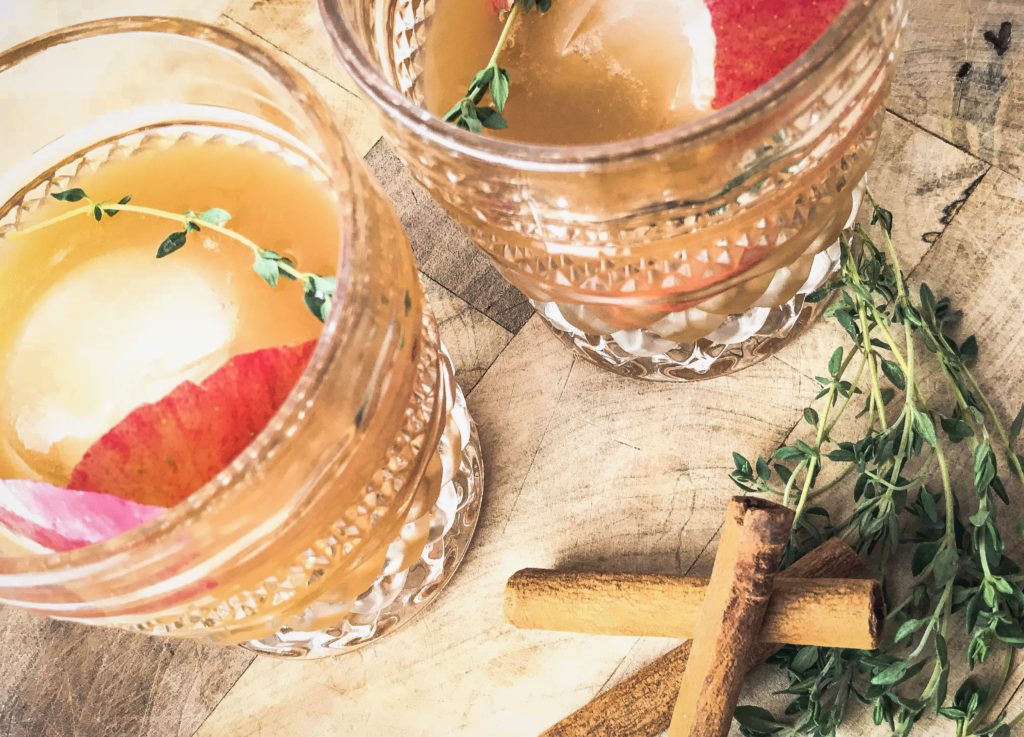 Spiced Apple and Whiskey Cocktail - Fridge to Fork