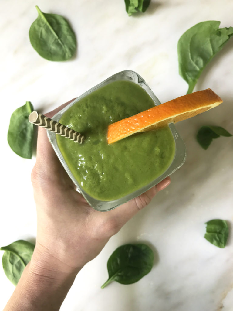 Tropical Green Smoothie - Fridge to Fork
