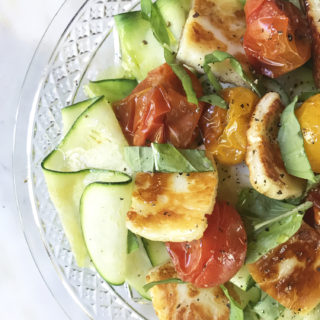 Zucchini & Halloumi Salad | Fridge to Fork
